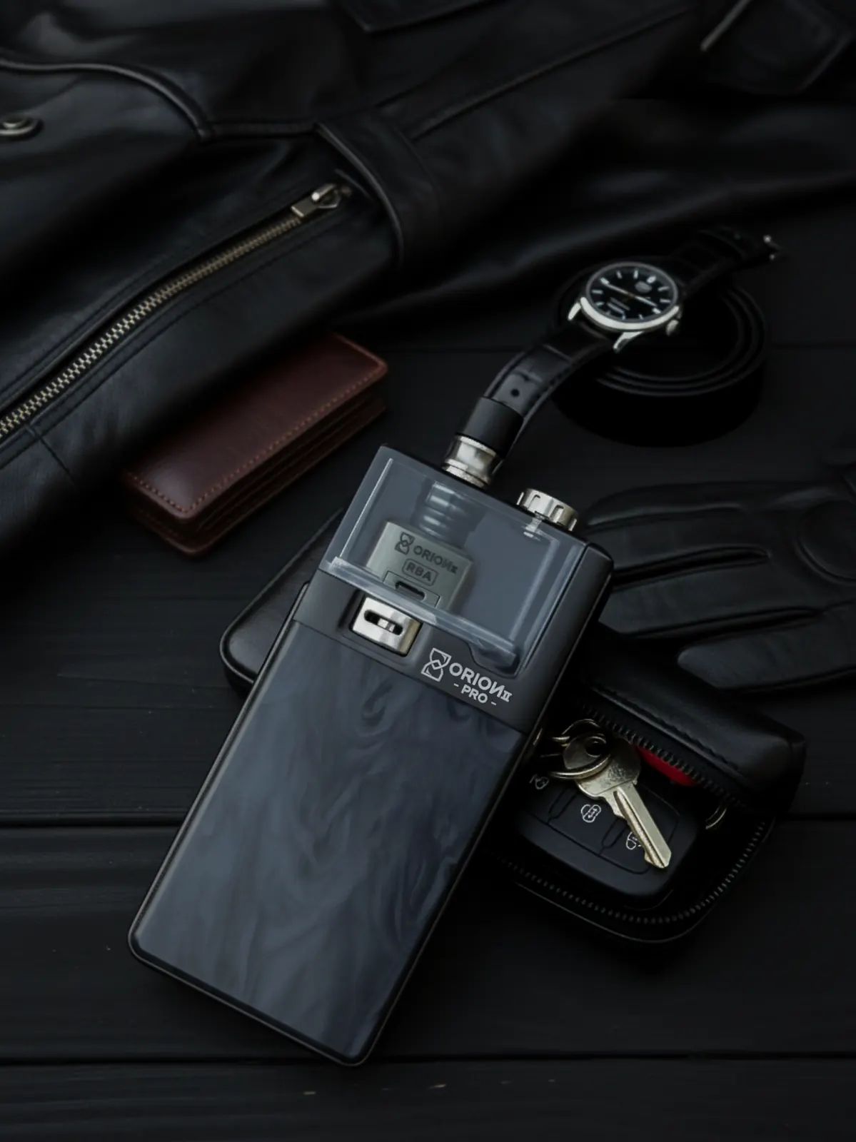 ORION II PRO+ in a dark cinematic scene